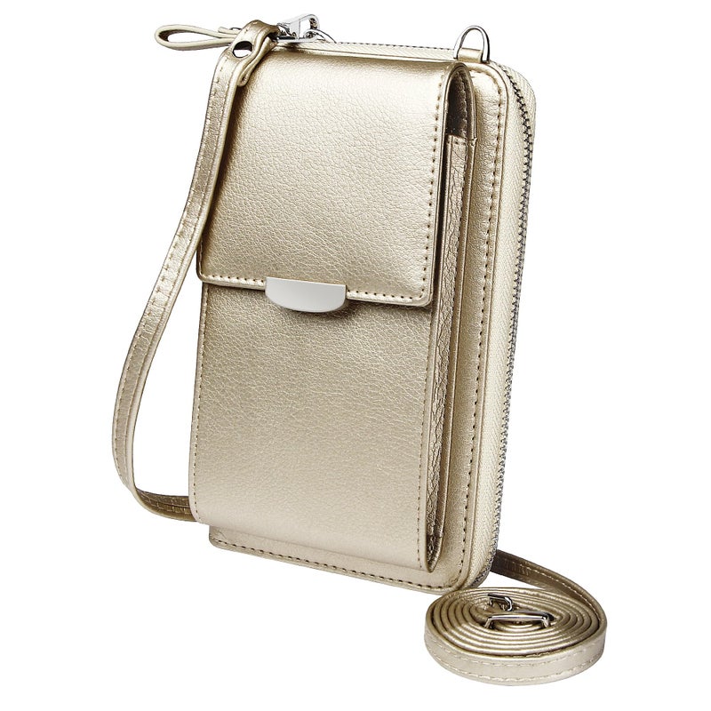 KUKOO Small Crossbody Bag Cell Phone Purse Wallet with Credit Card Slots for Women - Image 1